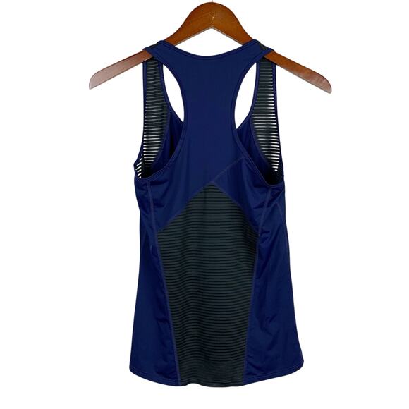 Aether Tank Top Blue Black Racerback Active Workout Women's 1 XS - Picture 5 of 5